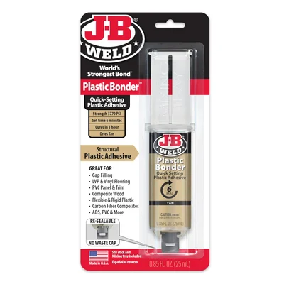 J-B Weld PlasticBonder 50133 syringe