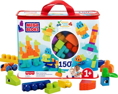 MEGA Bloks HHM96 Deluxe-Bausteinebeutel mit 150 Teilen