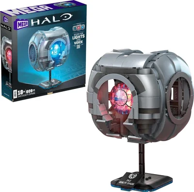 Réplique MEGA Halo 343 Guilty Spark avec éclairage et sons