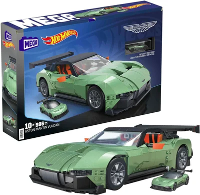 MEGA Hot Wheels Aston Martin Vulcan HMY97 à l'échelle 1:18