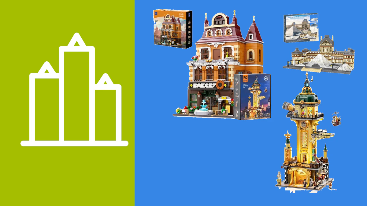 Alternatives à Lego® Architecture : 3 choix actuels