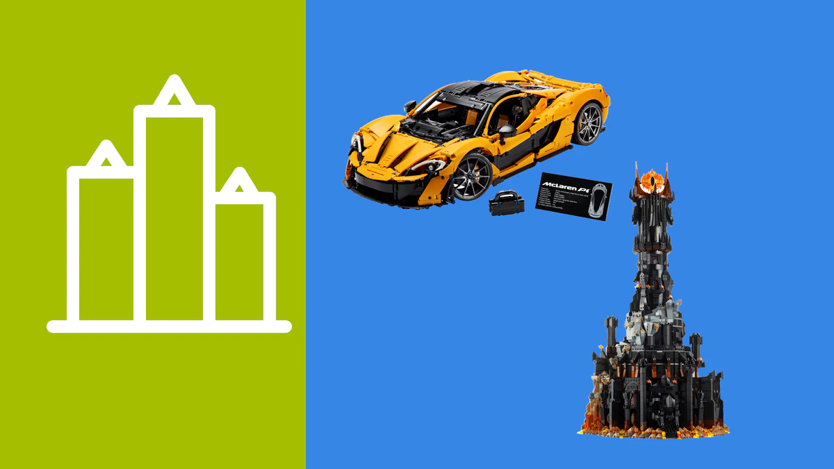 Lego display cases: which size fits your large set