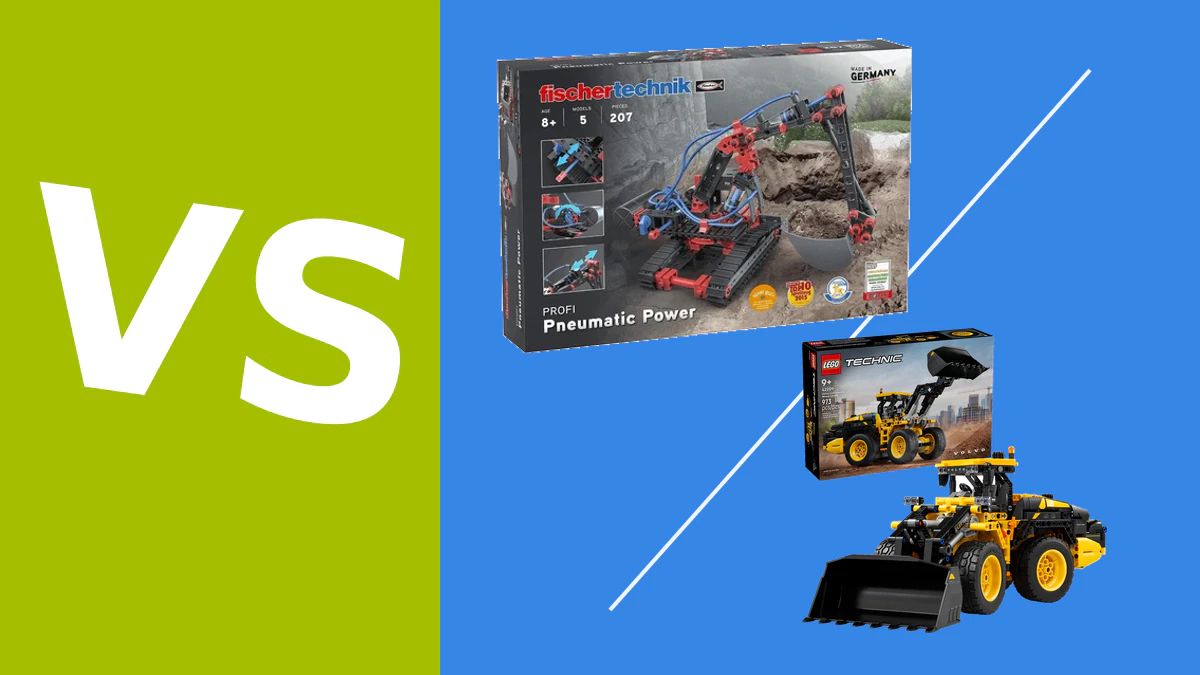 fischertechnik vs. Lego® Technic: Welches System passt?