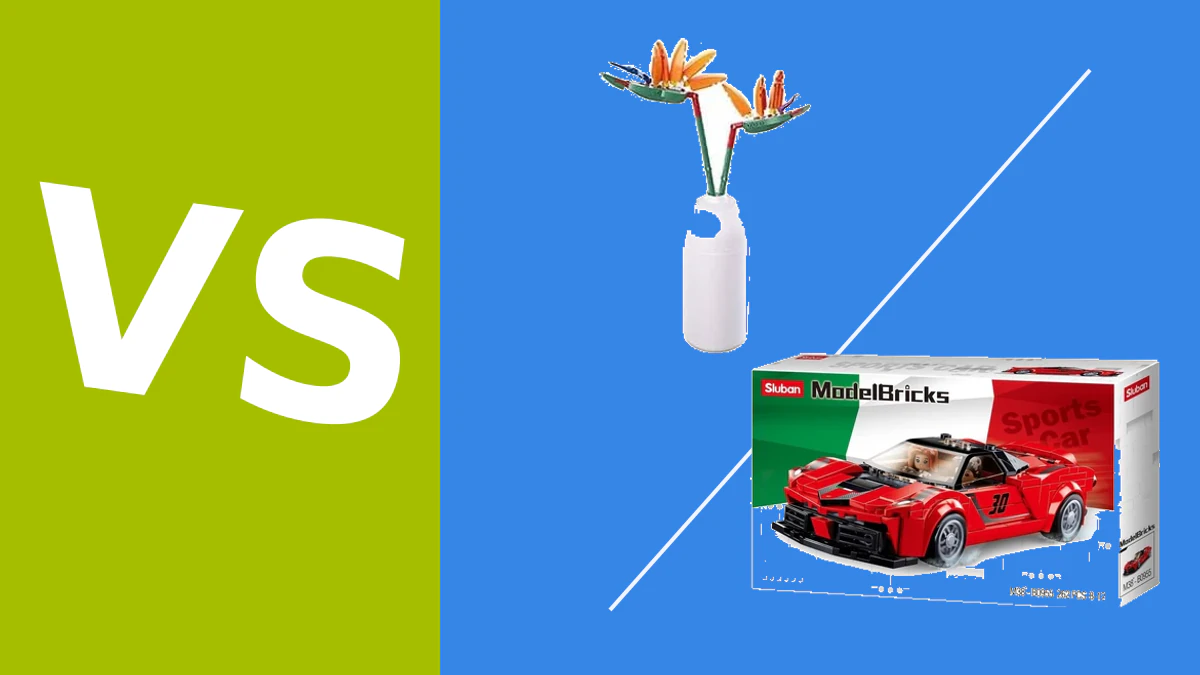 Lego® ou Sluban : quelle marque de jeux de construction choisir ?