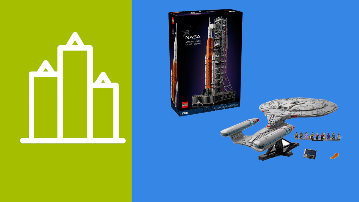 Space building sets beyond Lego: shuttles, starships and stations