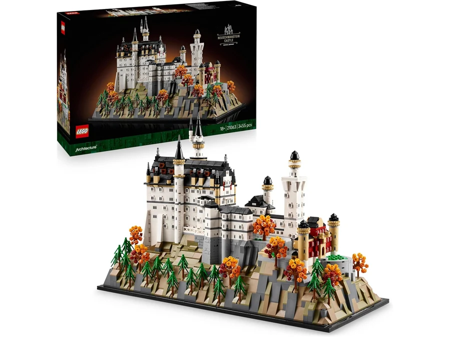 LEGO Architecture Slot Neuschwanstein 21063 met 3.455 onderdelen