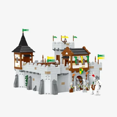 BlueBrixx Bear Rock Base Castle 109641