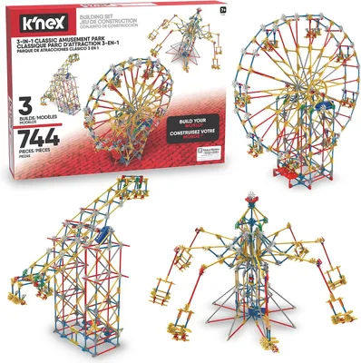K'NEX 3-in-1 Classic Amusement Park 17035