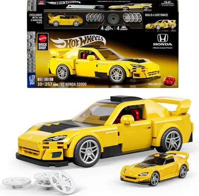 Mattel Brick Shop Hot Wheels '07 Honda S2000 JFR88