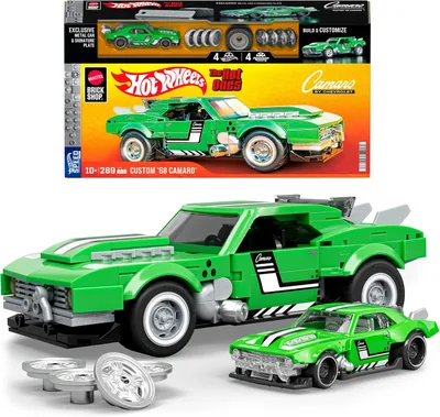 Mattel Brick Shop Hot Wheels Custom ’68 Camaro JFT16
