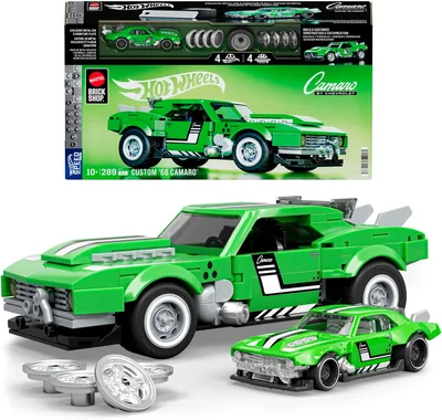 Mattel Brick Shop Hot Wheels Custom '68 Camaro JFT16