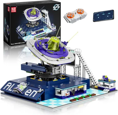 Mould King Alien UFO Launch Pad 11024