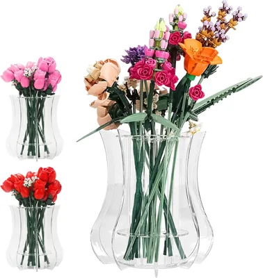 JAYOBGO acrylic vase with 21 holes