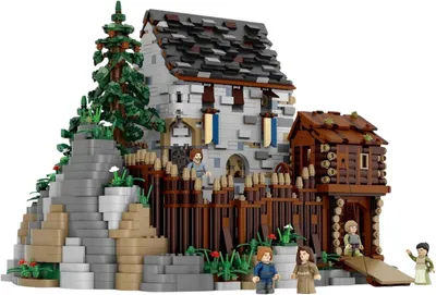 BlueBrixx Burg Blaustein Mini Blocks 110085