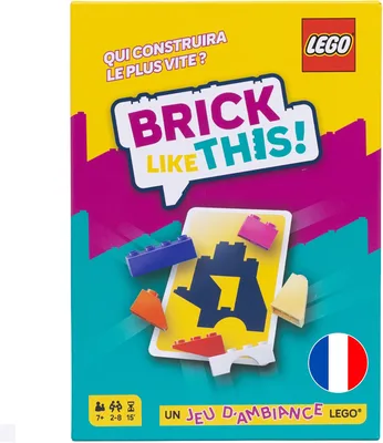 Brick Like This!, le jeu d'ambiance Lego d'Asmodee