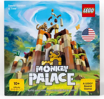 Monkey Palace, a Lego board game from Asmodee