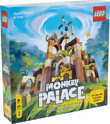 Monkey Palace, un jeu de société Lego d'Asmodee