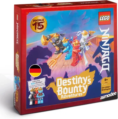 Ninjago: Destiny's Bounty Adventures, ein Lego Brettspiel von Asmodee