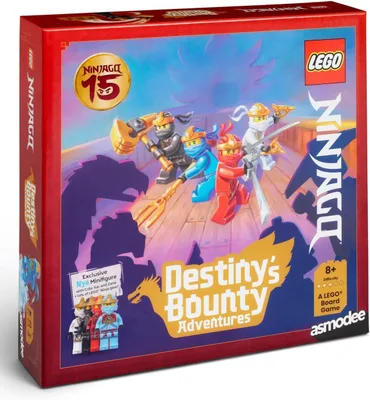 Ninjago: Destiny's Bounty Adventures, a Lego board game from Asmodee