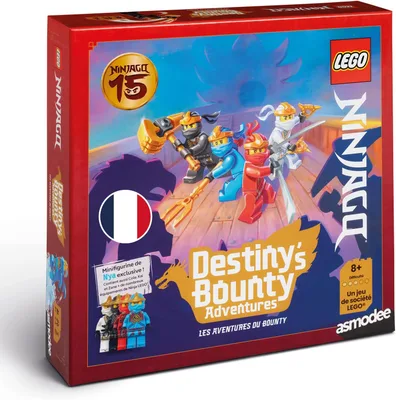 Ninjago : Destiny's Bounty Adventures, un jeu de société Lego d'Asmodee