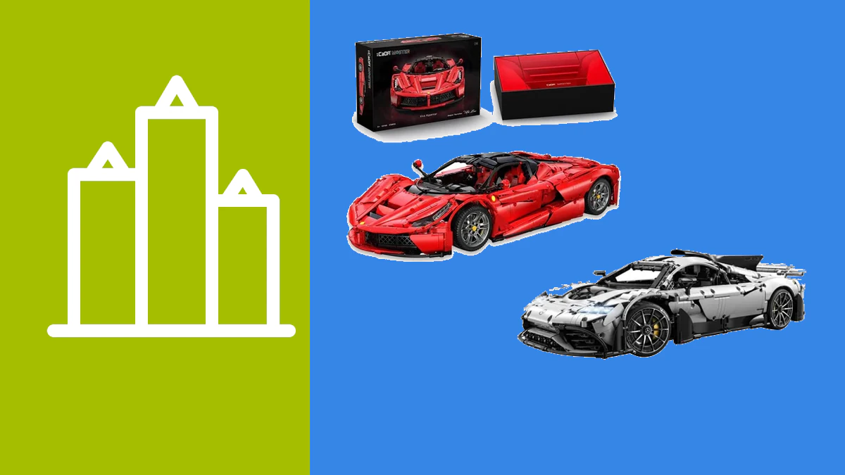 Alternativas a Lego® Technic: 6 marcas comparadas