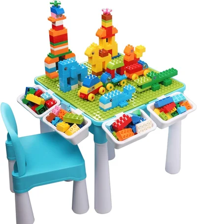 burgkidz 5-in-1-Kinder-Aktivitäts-Tischset