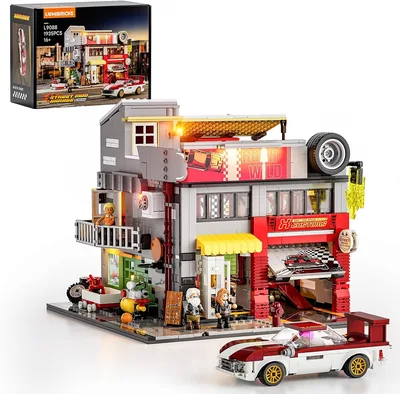 Lumibricks Street Garage