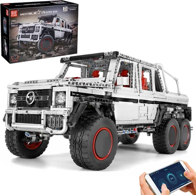 Mould King 13061 gemotoriseerde terreinwagen met afstandsbediening