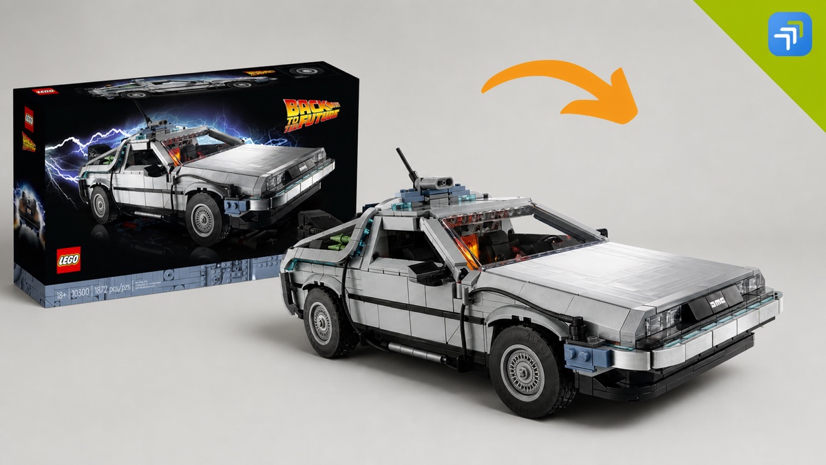 Lego® DeLorean 10300: Lohnt sich die Zeitmaschine?