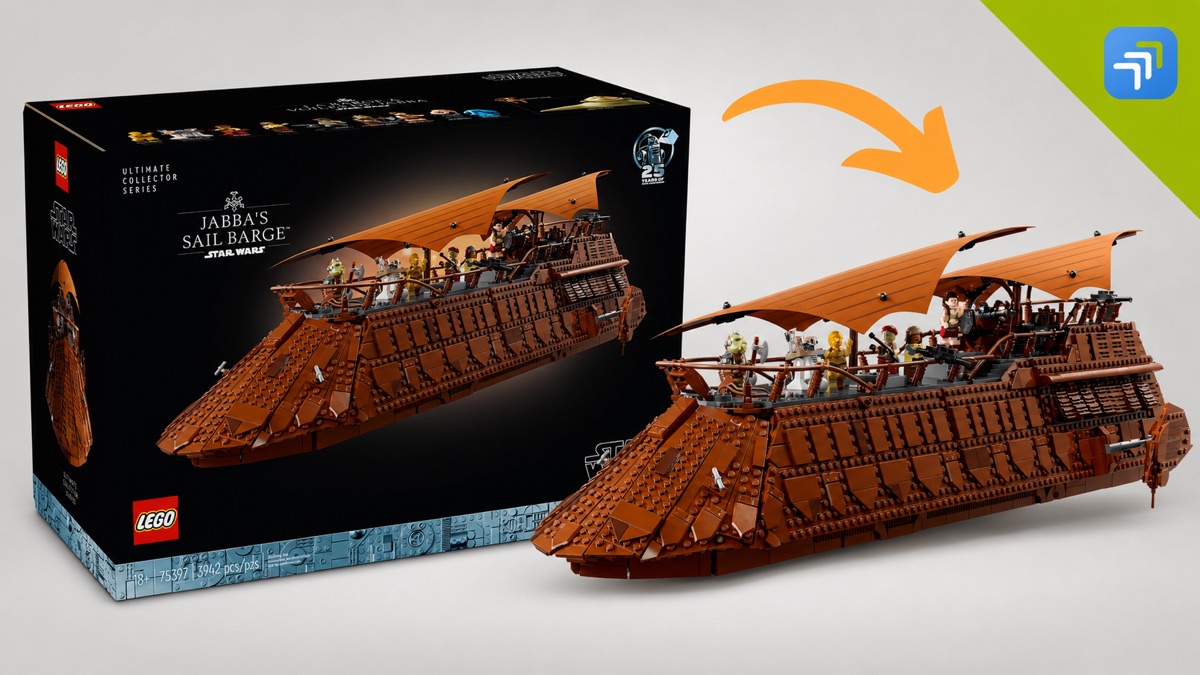 LEGO® Jabba's Sail Barge 75397 Review: Worth $500?