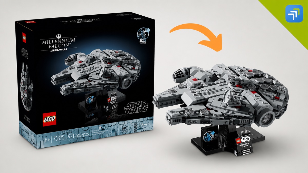 LEGO® Millennium Falcon 75375 Review: Best Small Display?