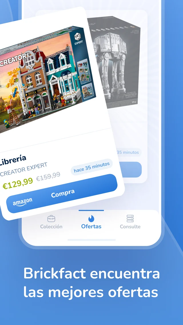 Ofertas Lego en la aplicación Brickfact